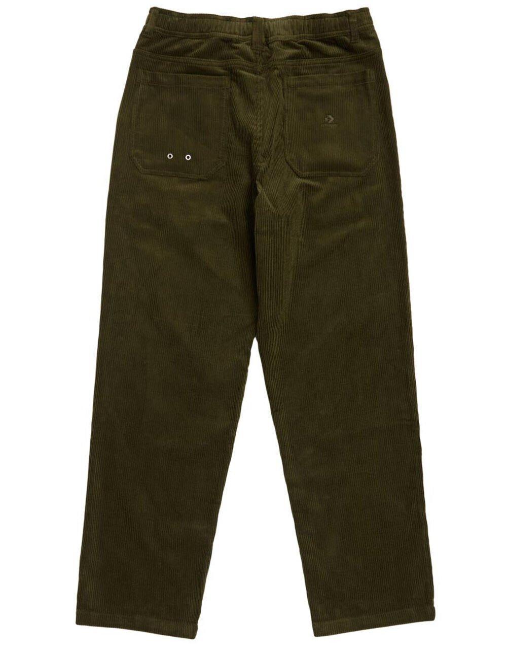 CONVERSE Harbor Mens Corduroy Cargo Pants - OLIVE Product Image