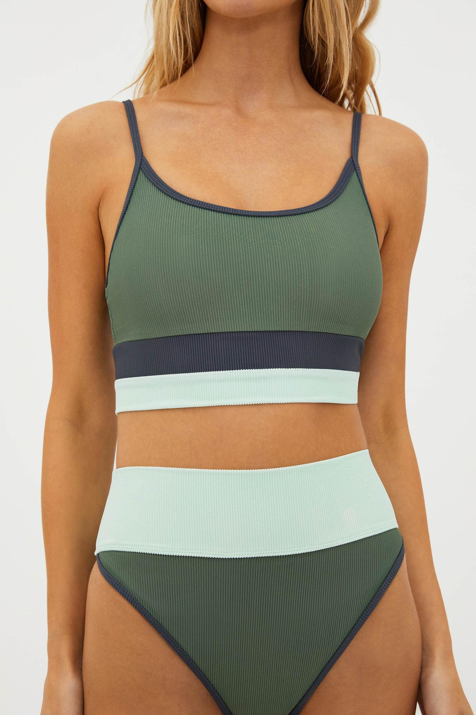 Eva Top Palm Paradise Colorblock Product Image