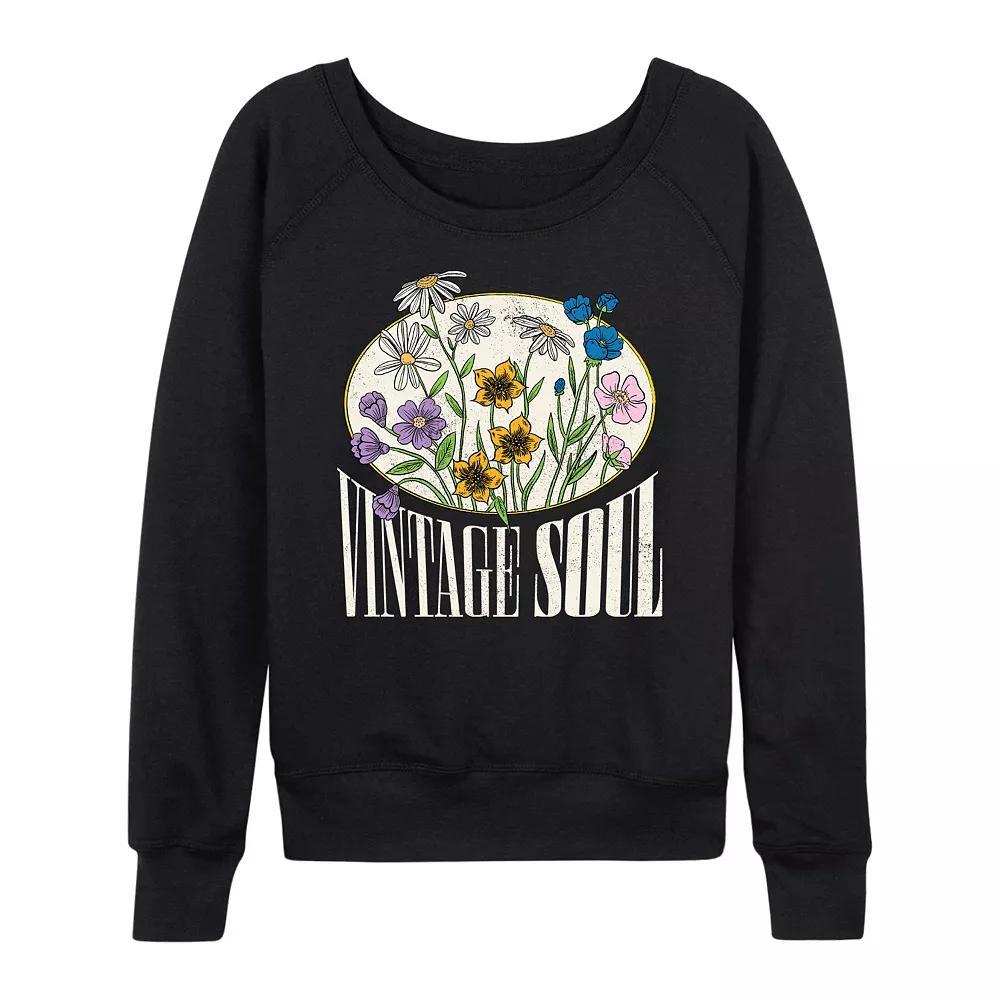 Womens Vintage Soul French Terry Long Sleeve Tee Product Image