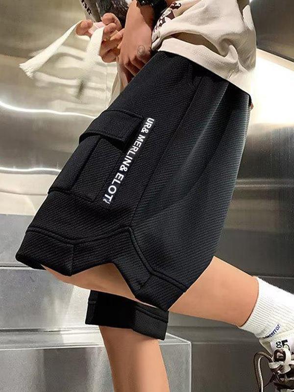 Men's Print Pocket Drawstring Shorts Product Image