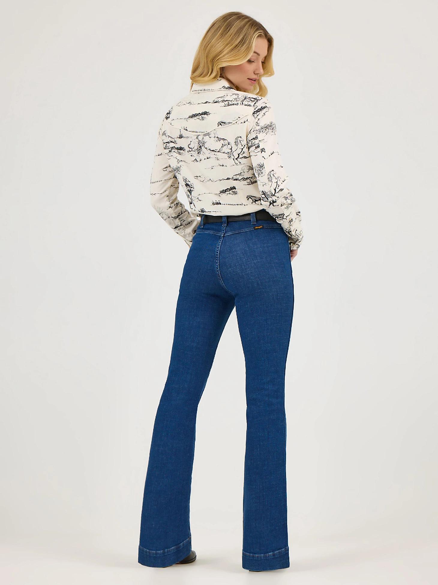 Wrangler x Lainey Wilson Bare Back Flare Jeans | Women's JEANS | Wrangler® Product Image