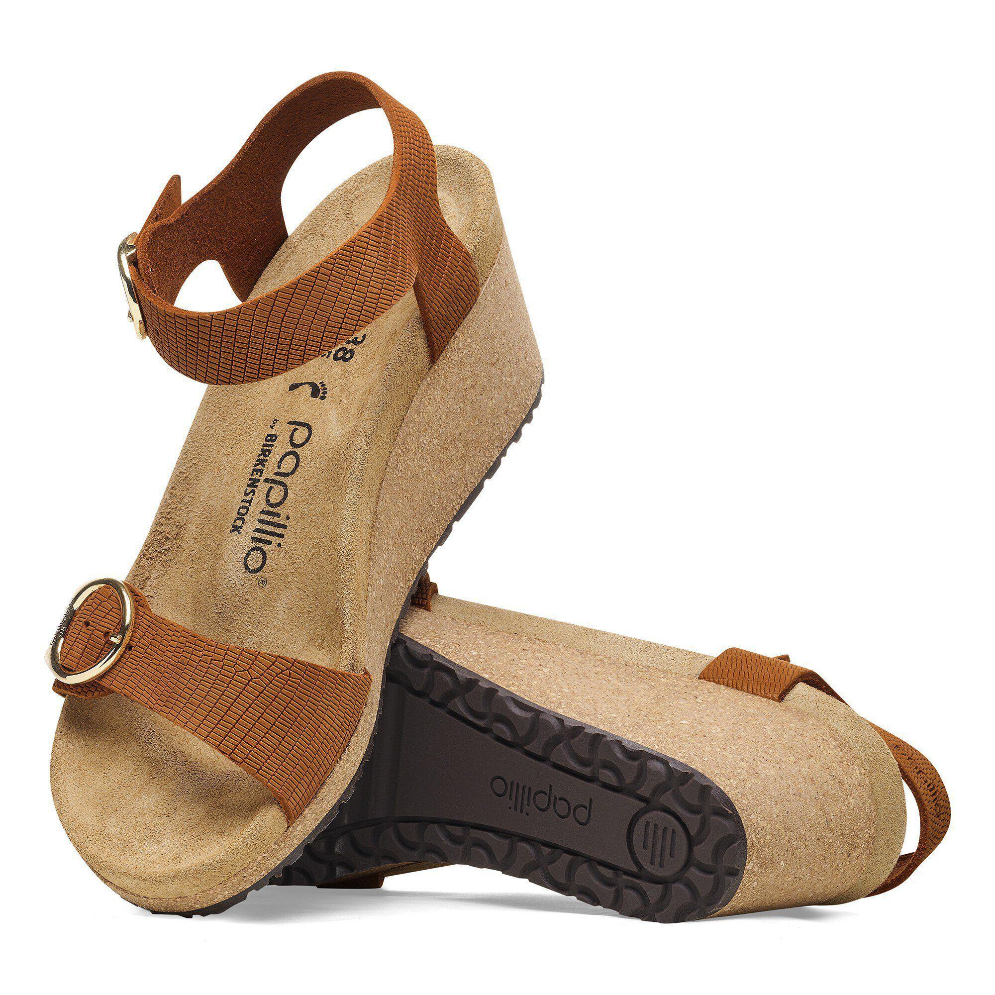 Soley Ring-Buckle Nubuck Leather Embossed Product Image