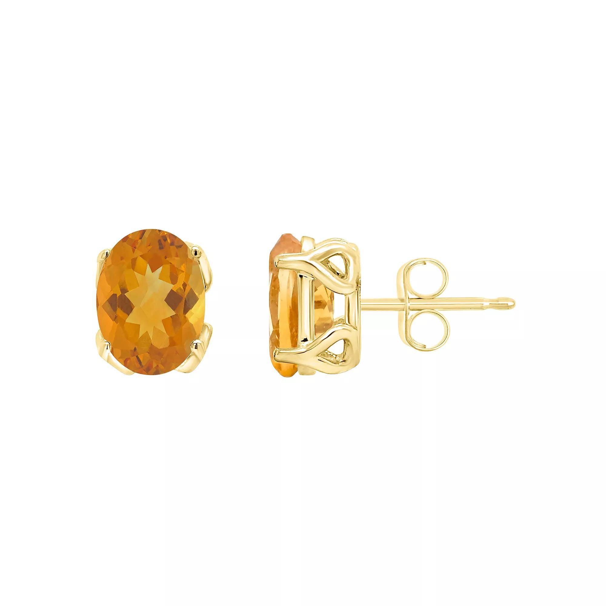 Alyson Layne Sterling Silver 6 mm Cushion Rose Quartz Stud Earrings, Womens Product Image
