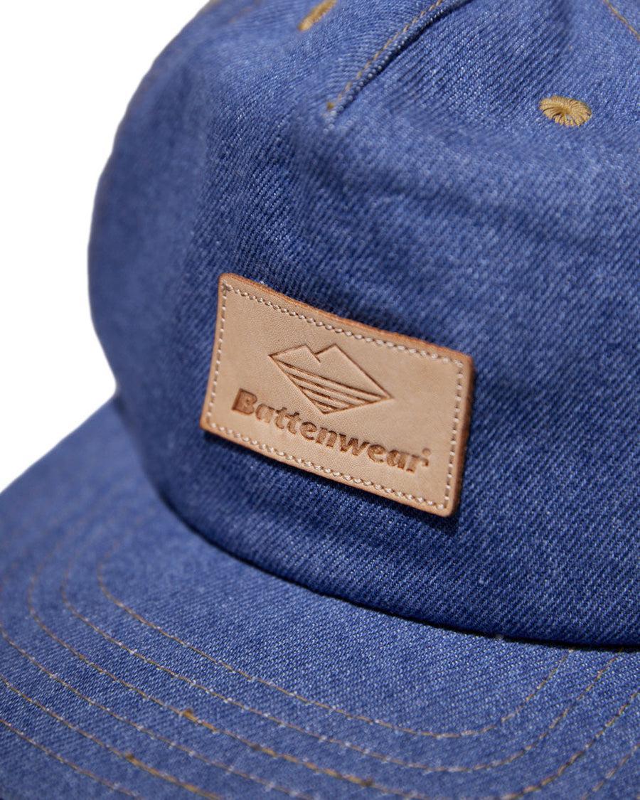 Club Cap / Washed Indigo Denim Product Image