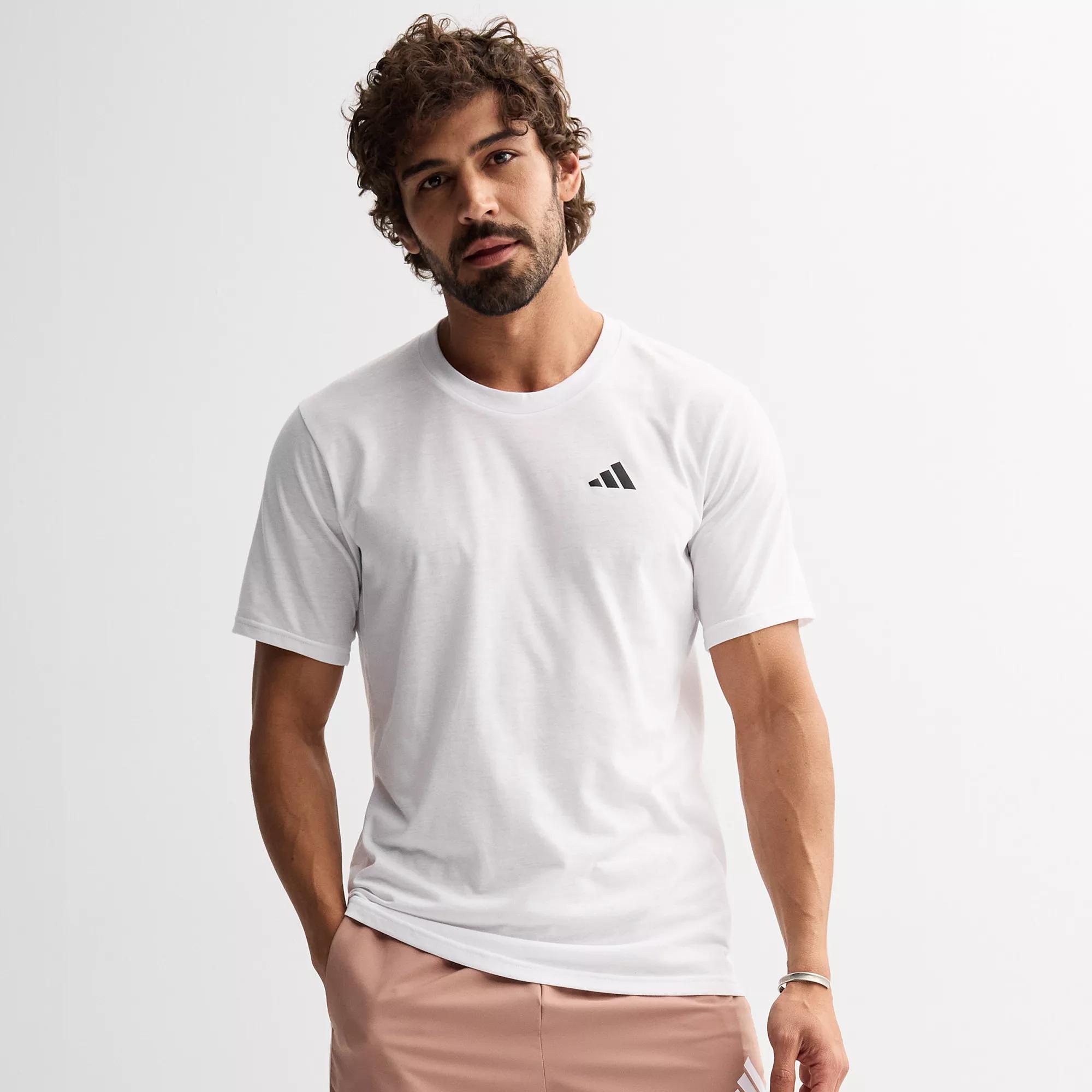 Men's adidas Train Essentials Feelready Training Tee, Size: XL, White Product Image