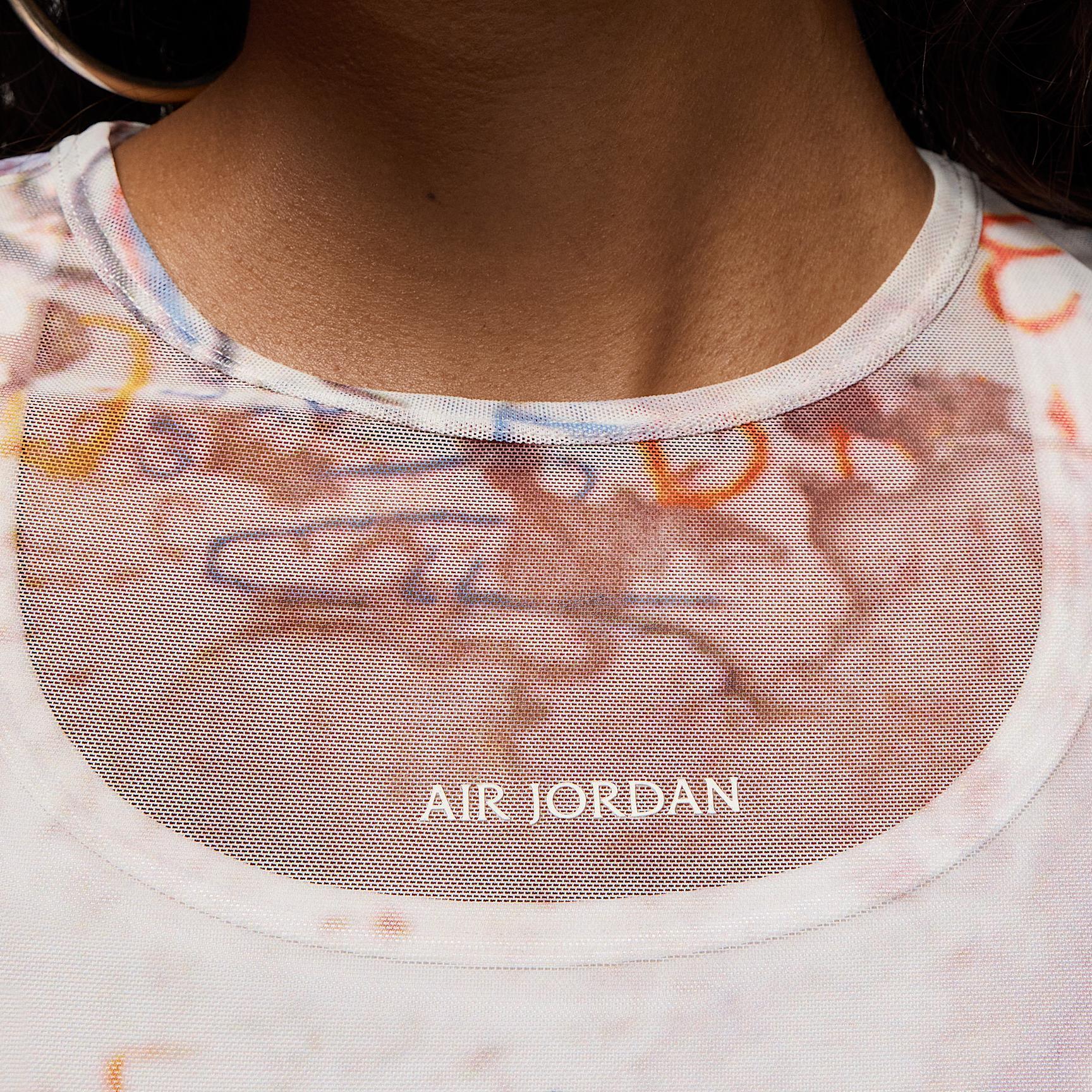 Women's Air Jordan Mesh Long-Sleeve Top Product Image