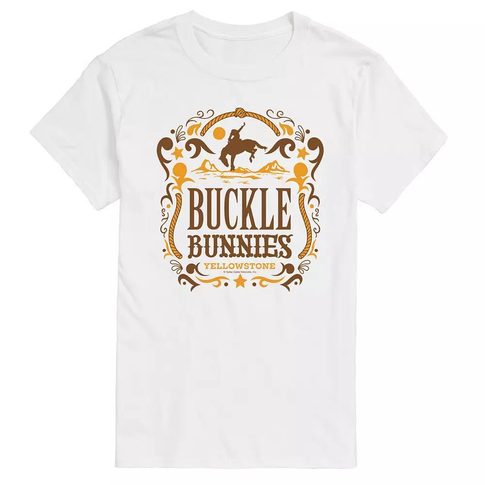 Big & Tall Yellowstone Buckle Bunnies Graphic Tee, Mens Product Image