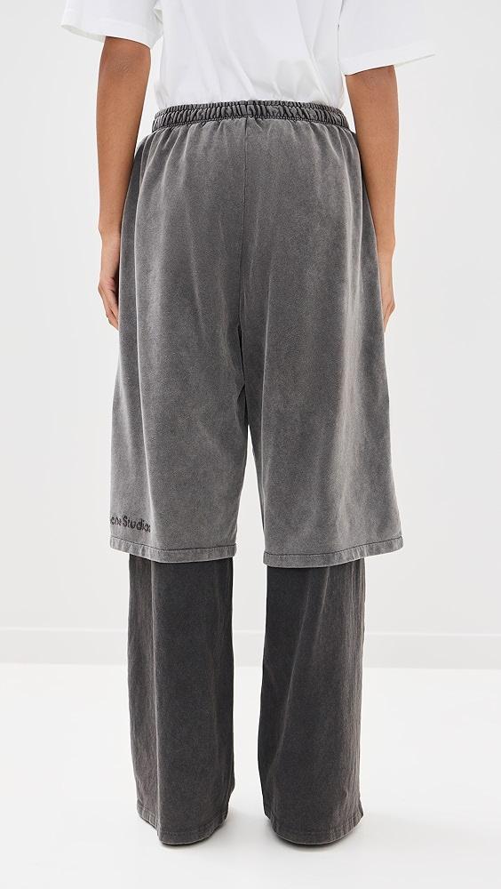 Acne Studios Layered Trousers | Shopbop Product Image