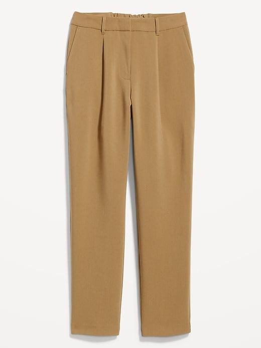 Extra High-Waisted Relaxed Slim Taylor Pants Product Image
