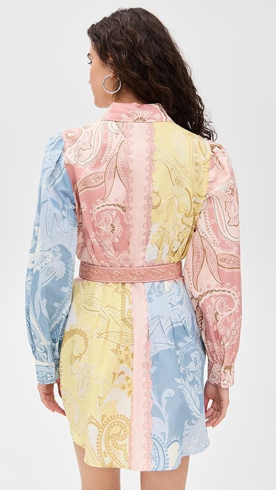 Hemant and Nandita Short Dress with Buckle Belt | Shopbop Product Image