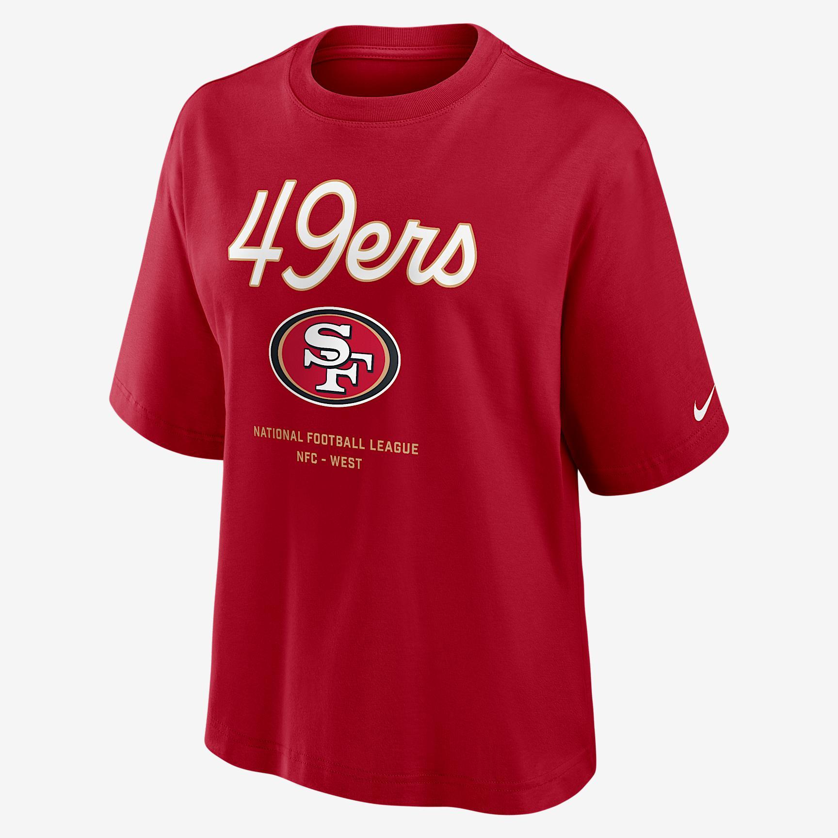 Tampa Bay Buccaneers Arch Boxy Women's Nike NFL T-Shirt Product Image