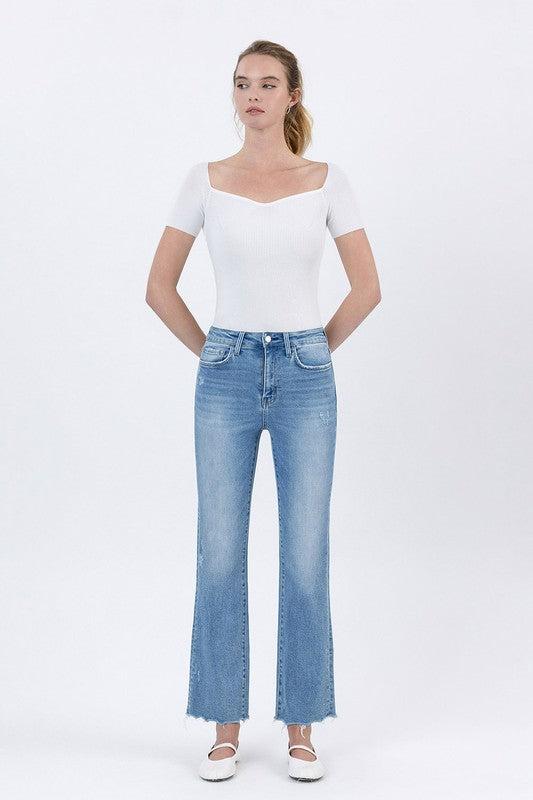 Rylan High Rise Kick Flare Jean Product Image