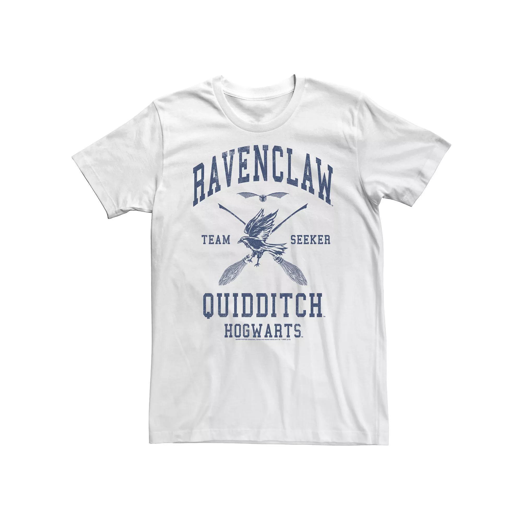 Big & Tall Harry Potter Ravenclaw Bold Team Seeker Tee, Men's, Size: XXL Tall, White Product Image