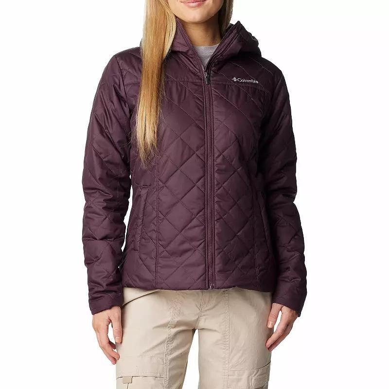 Women's Columbia Copper Crest II Hooded Jacket, Size: XXL, Serenity Product Image