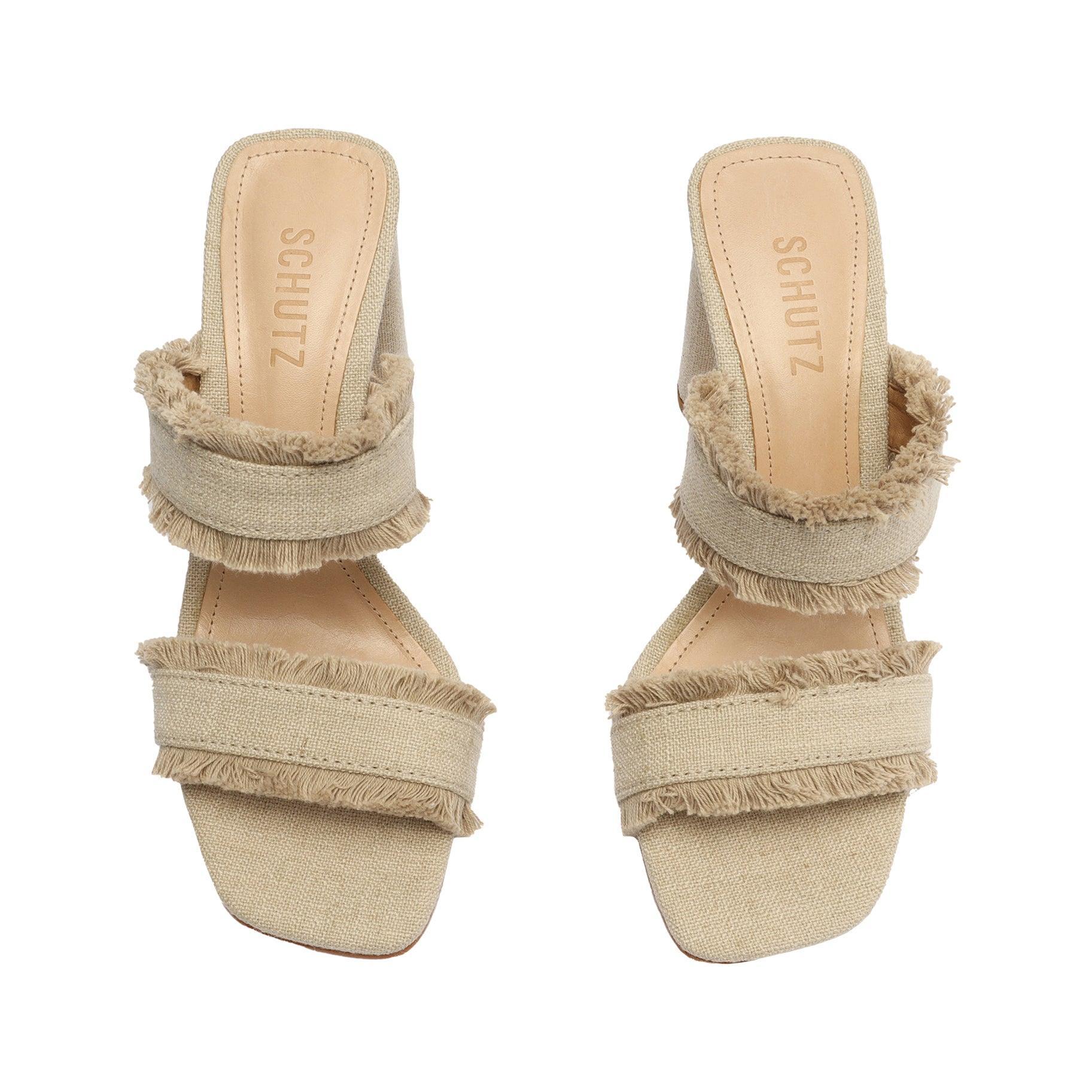 Amely Linen Sandal Product Image