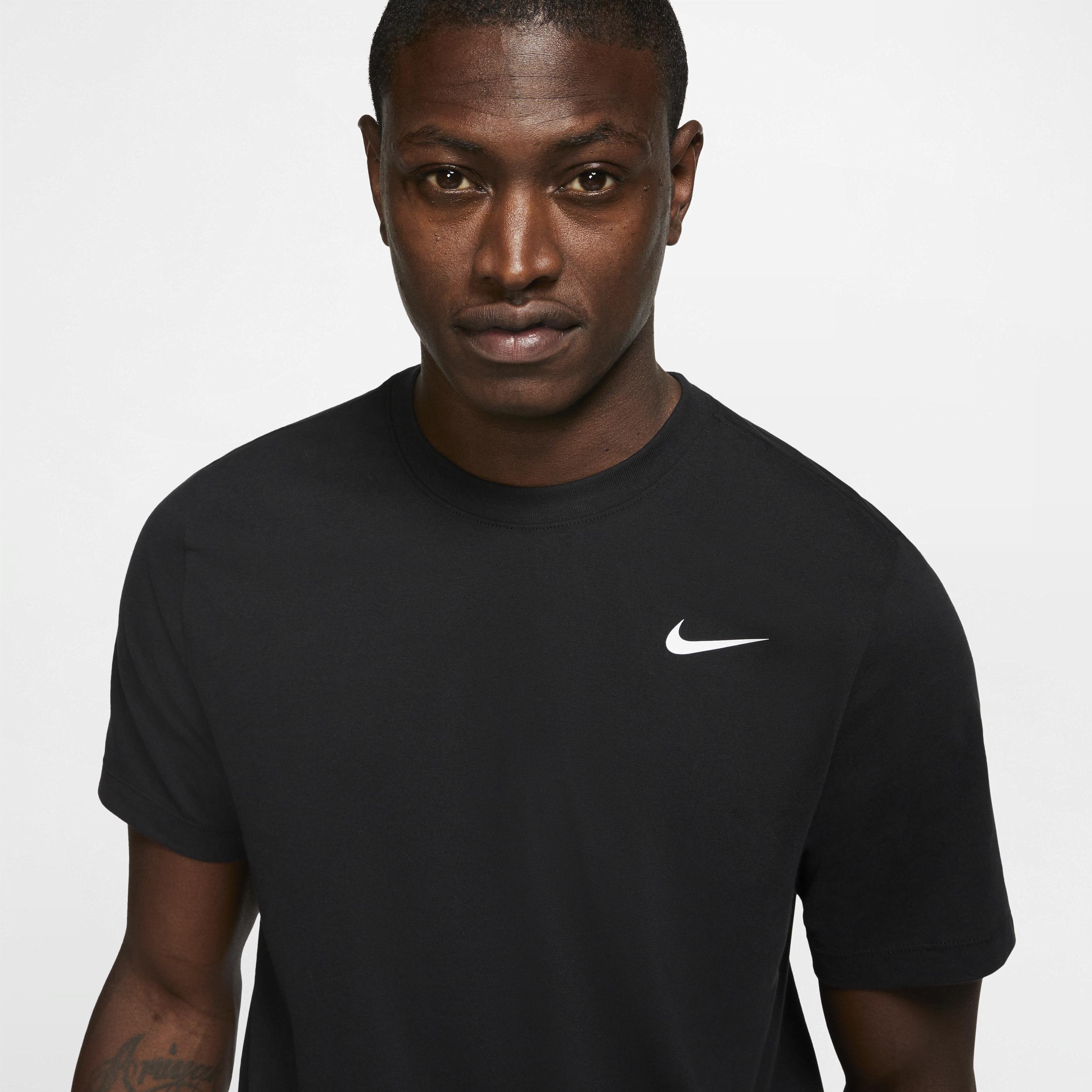 Men's Nike Dri-FIT Training Tee, Size: Small, Black Product Image