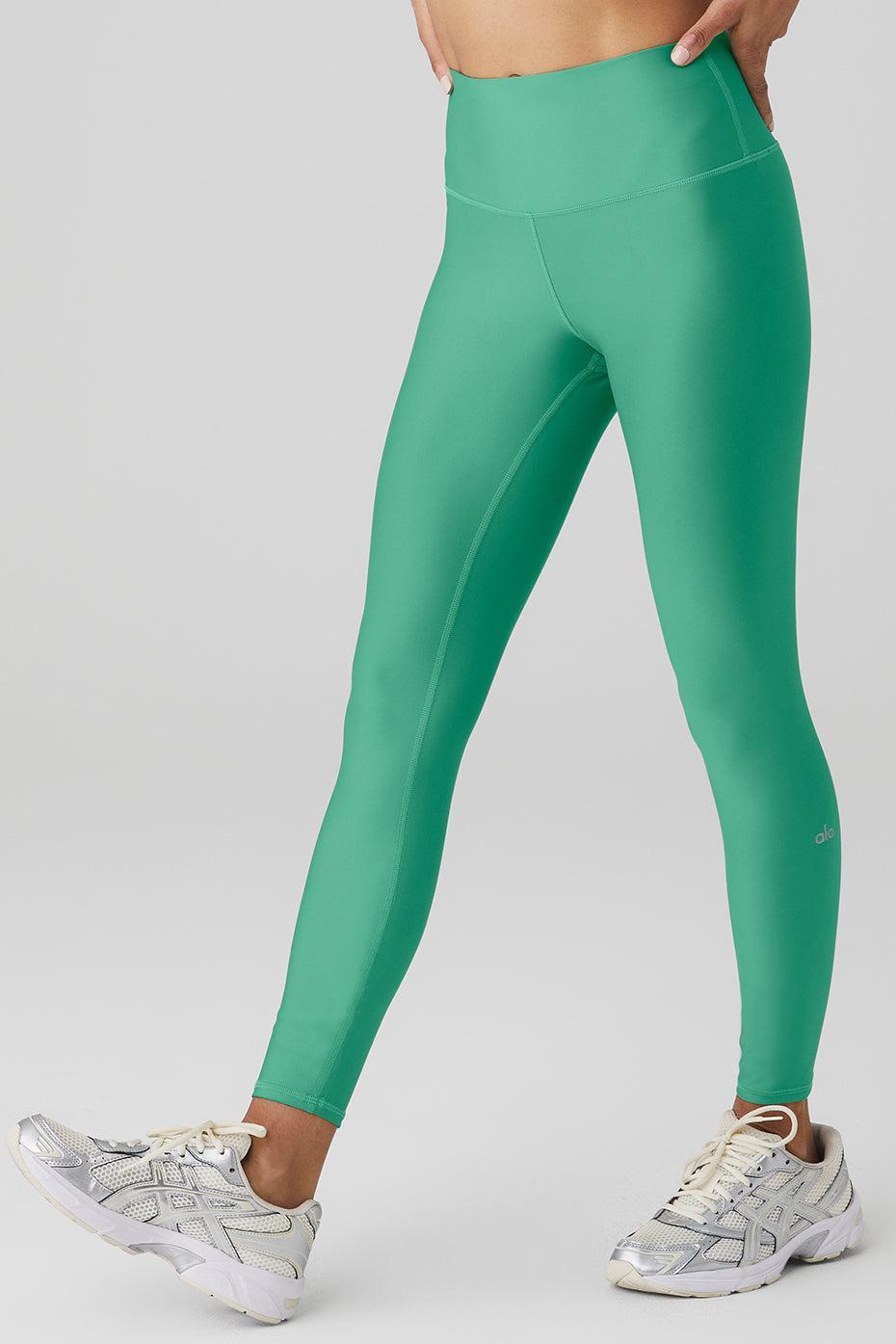 Alo Yoga | 7/8 High-Waist Airlift Legging Green Product Image