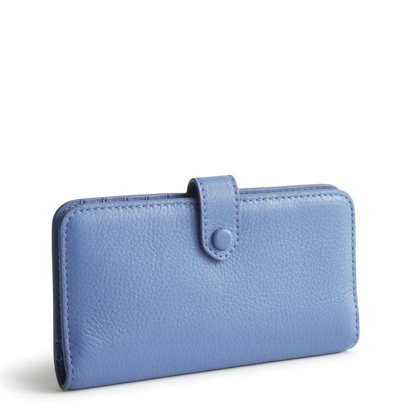 Vera Bradley Tab Wallet Women in Blue Product Image