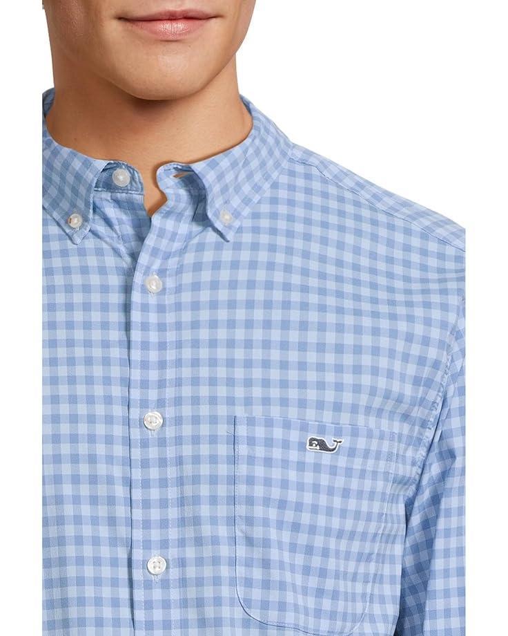 Men's Vineyard Vines Topsail Gingham Featherweight Performance Shirt Product Image