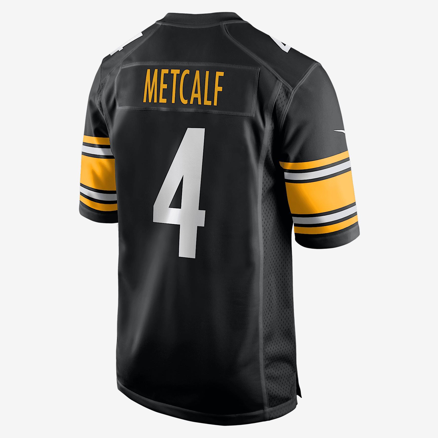 DK Metcalf Pittsburgh Steelers Nike Men's NFL Game Jersey Product Image