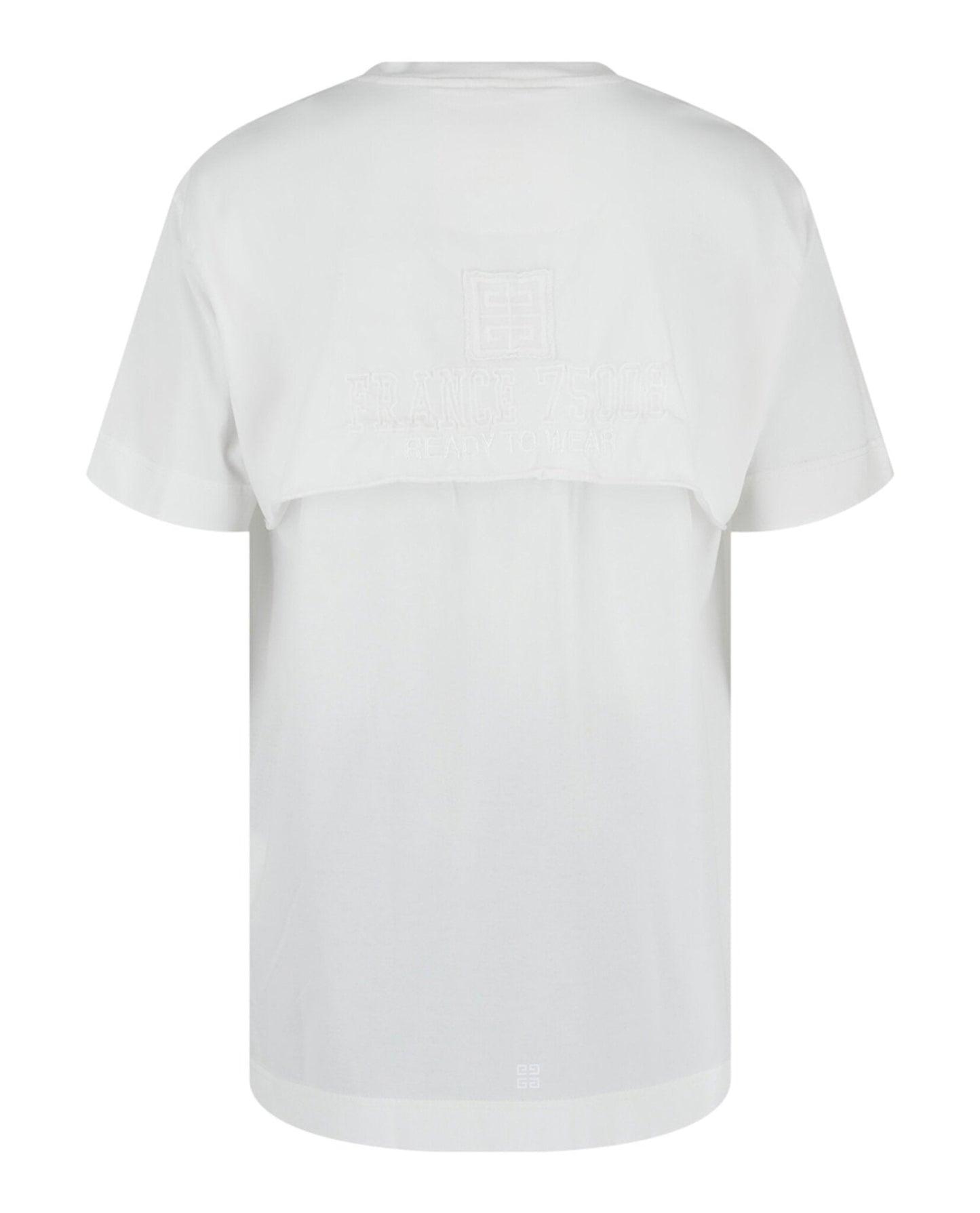 Givenchy Logo Embroidered T-Shirt Product Image