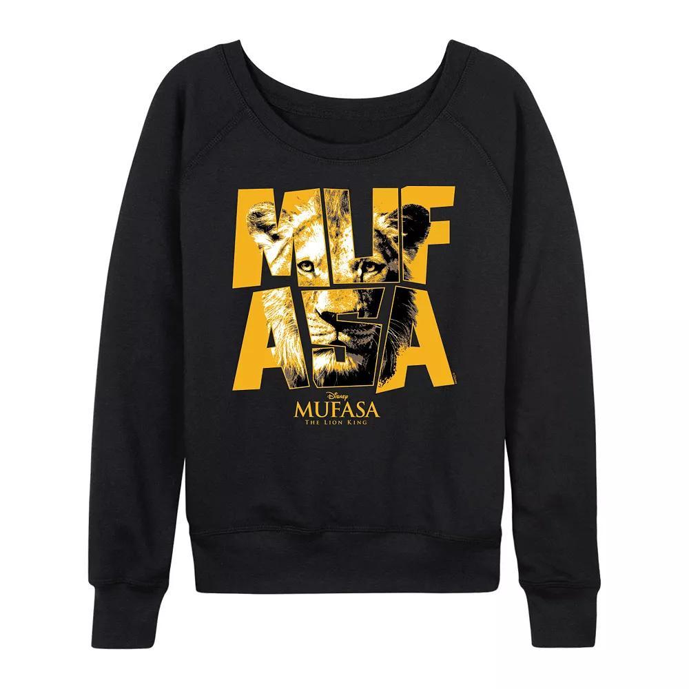 Disneys Mufasa: The Lion King Womens French Terry Long Sleeve Tee Product Image