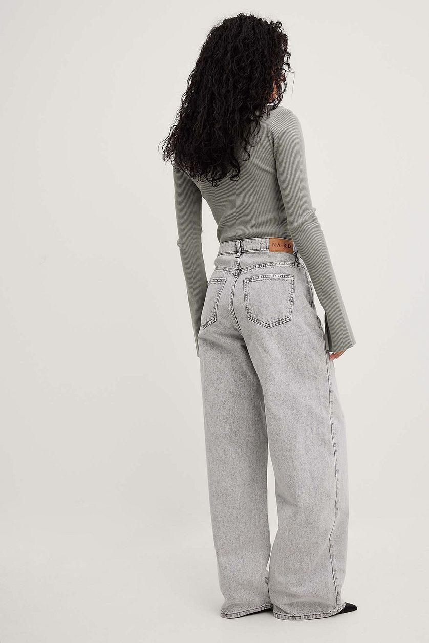 Loose Low Waist Long Jeans Product Image