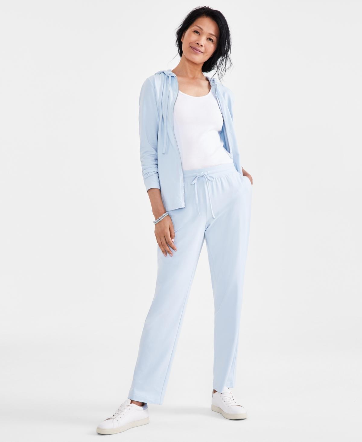 Style & Co Womens Mid Rise Drawstring-Waist Sweatpants, Created for Macys Product Image