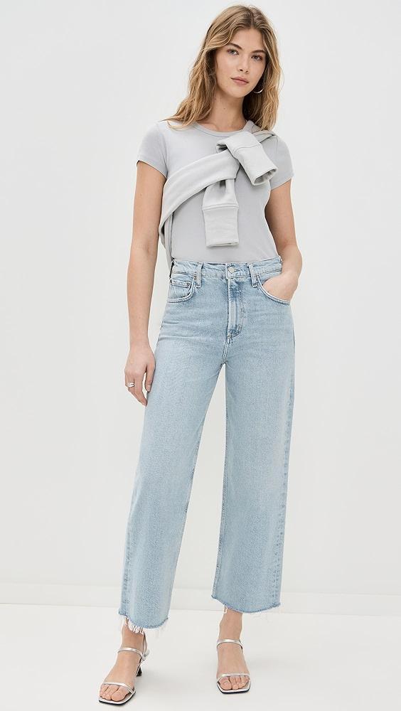 AGOLDE Ren: High Rise Wide Leg Jeans | Shopbop Product Image