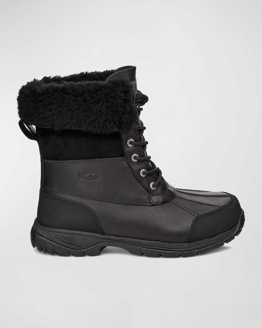 Mens Butte Waterproof Leather Cuffed Boots Product Image