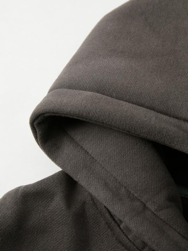 Skeleton Print Loose Hoodie Product Image