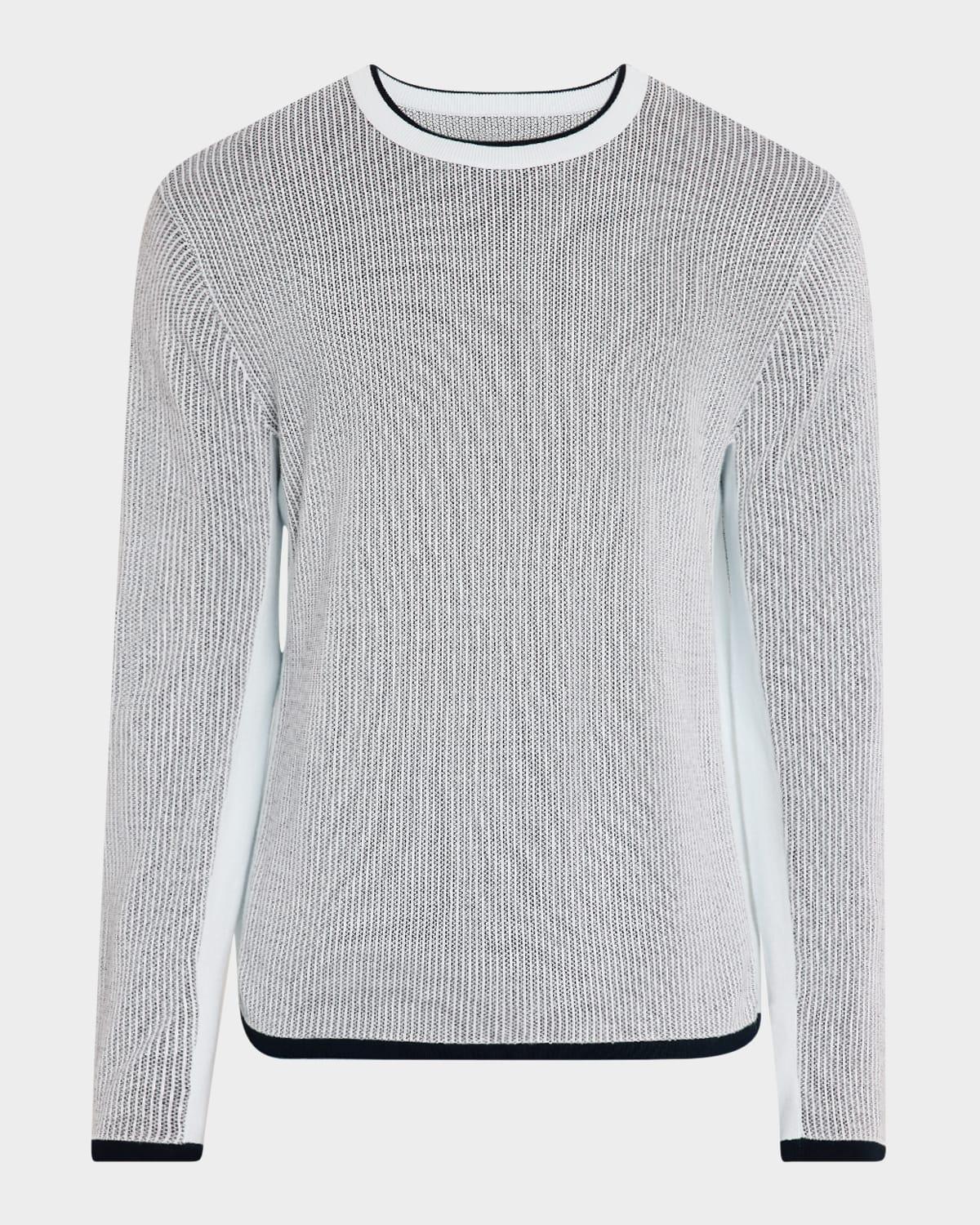 Mens Harvey Cotton-Blend Crewneck Sweater Product Image