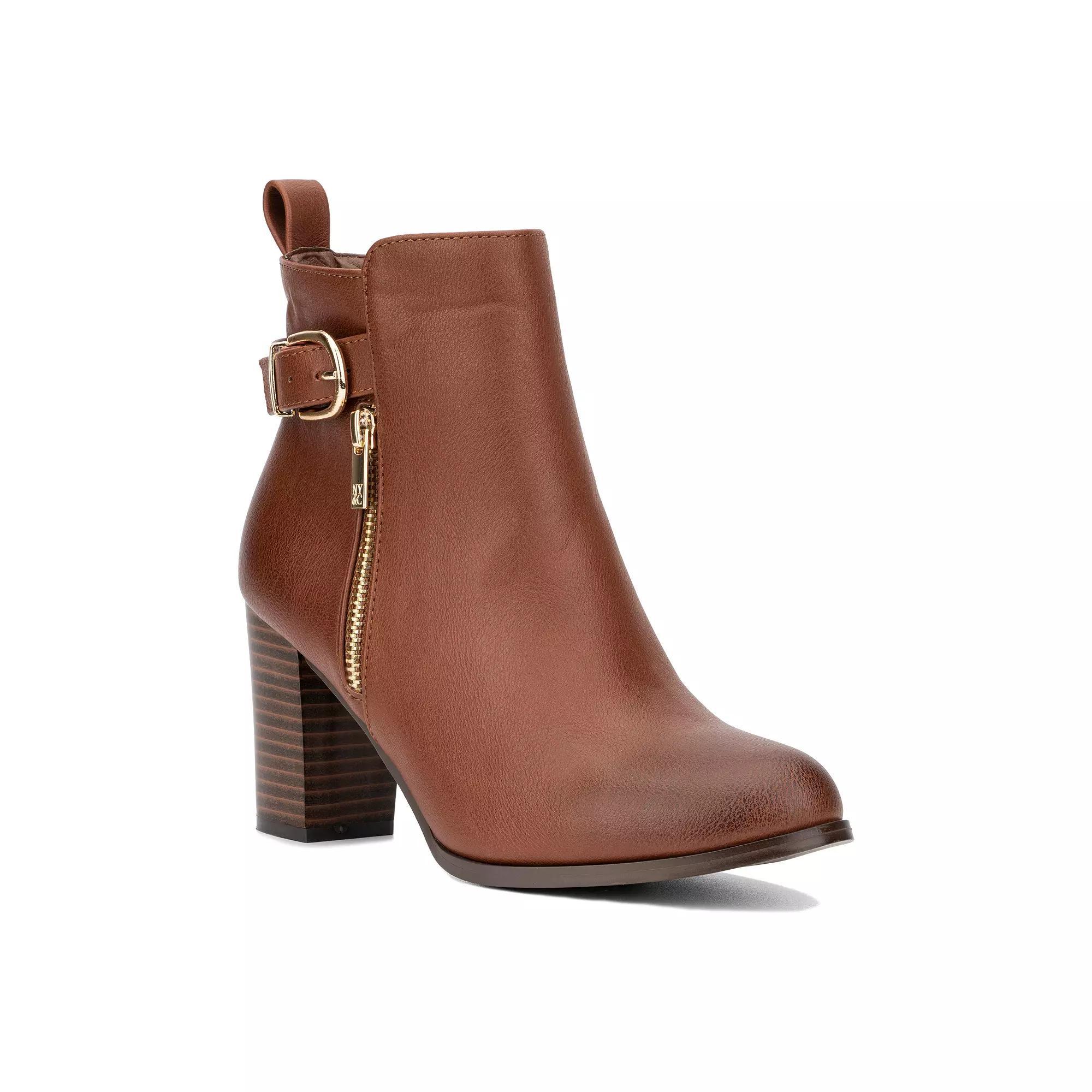 New York & Company Angie Women's Ankle Boots, Size: 7, Red Product Image