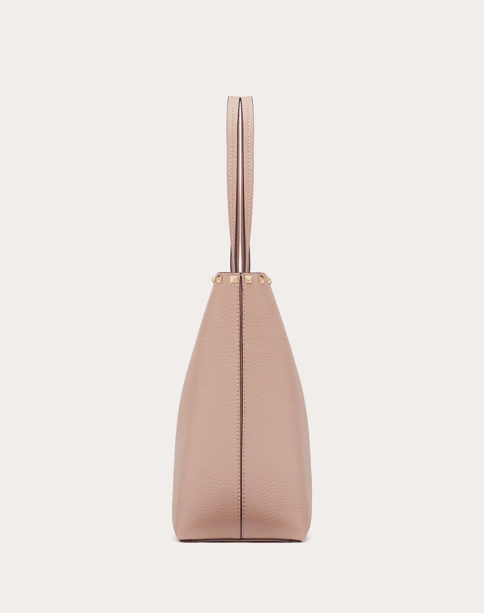 Rockstud Grainy Calfskin Tote Bag Product Image