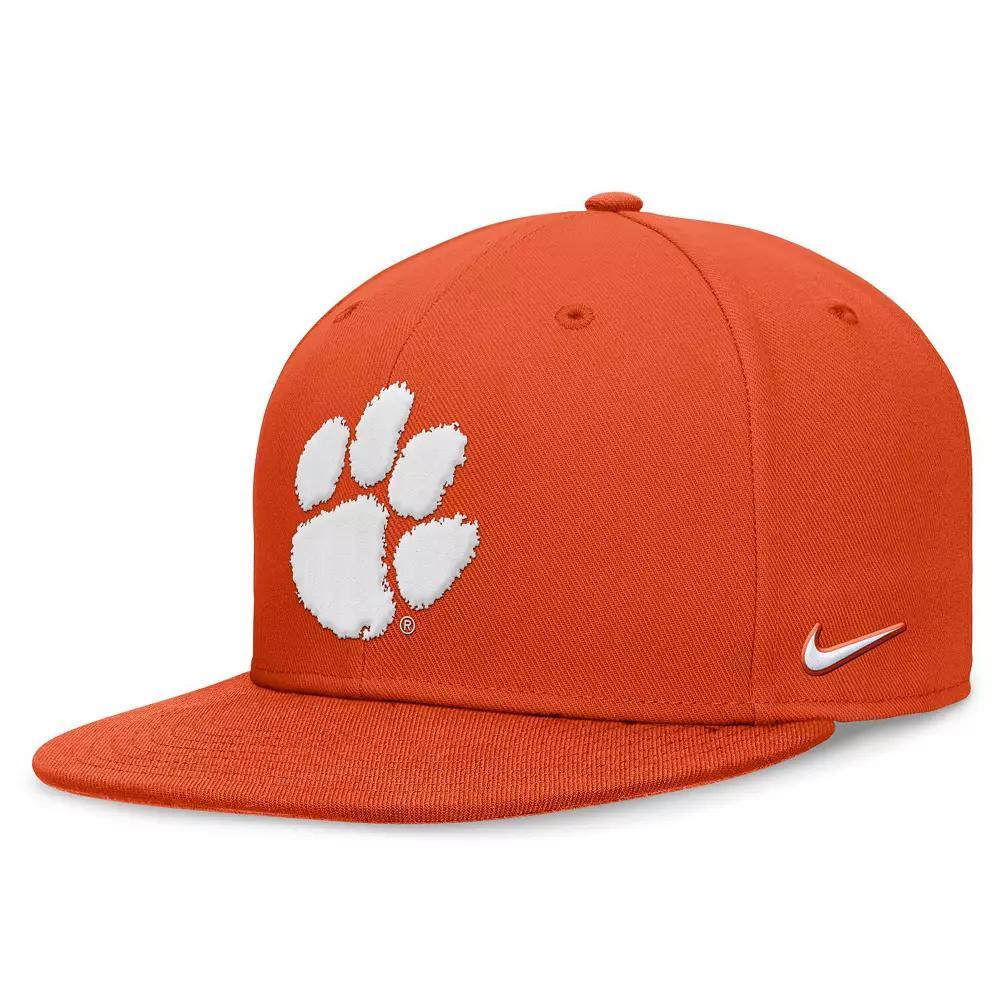 Men's Nike Orange Clemson Tigers On-Field Pro Fitted Hat, Size: 7 1/4 Product Image