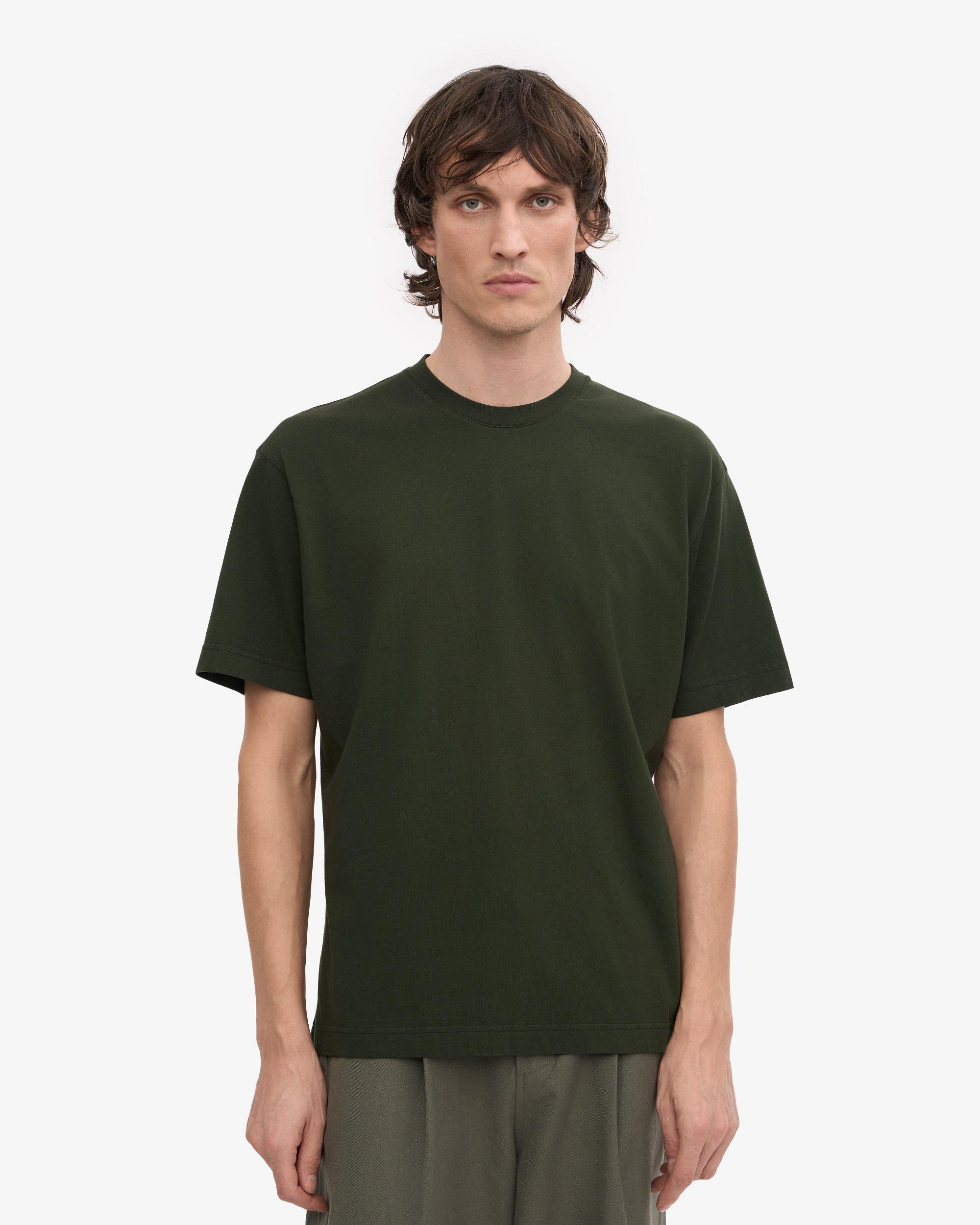 Oversized Organic T-Shirt - Hunter Green Product Image