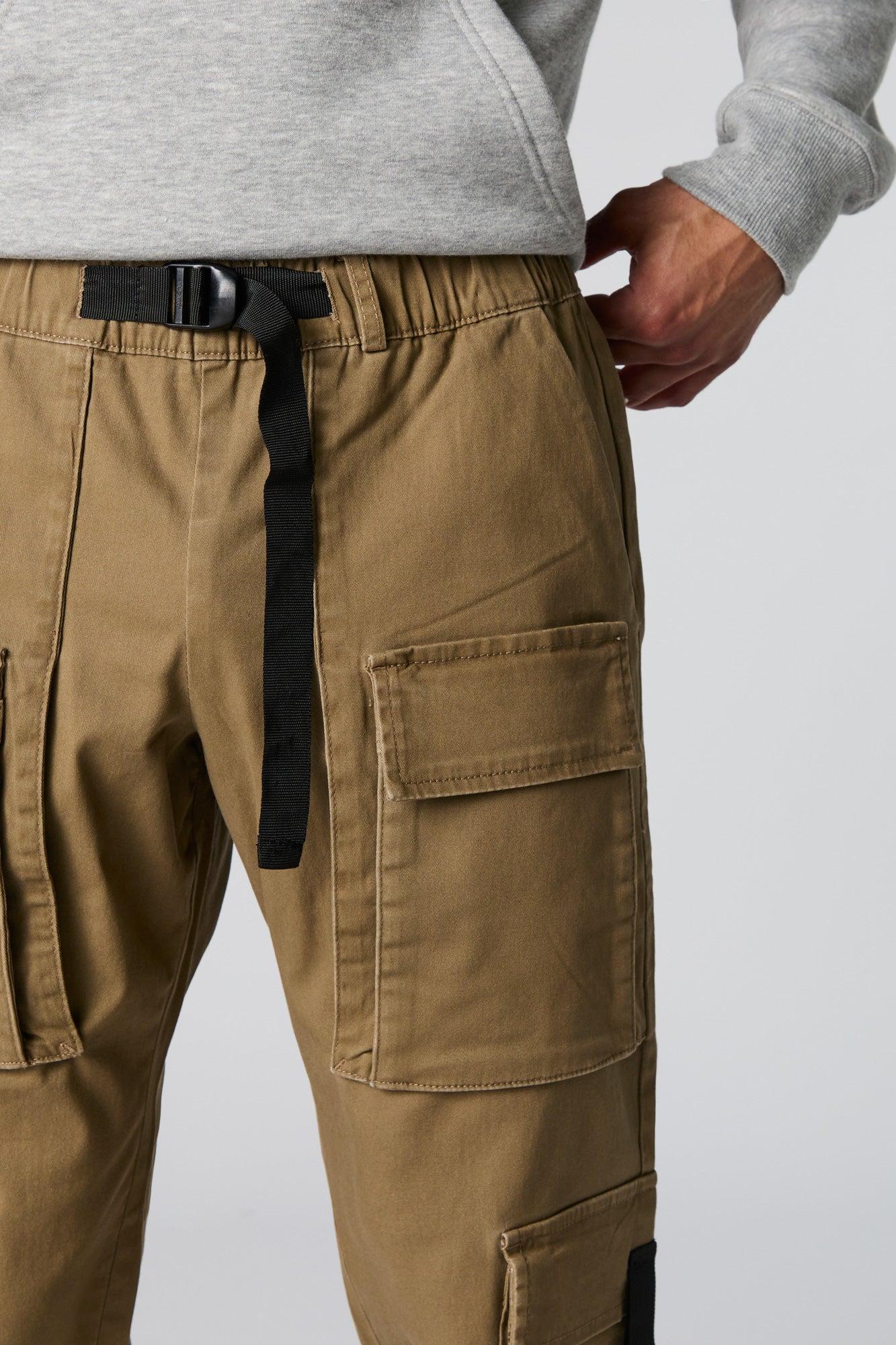 Belted Utility Cargo Jogger Male Product Image
