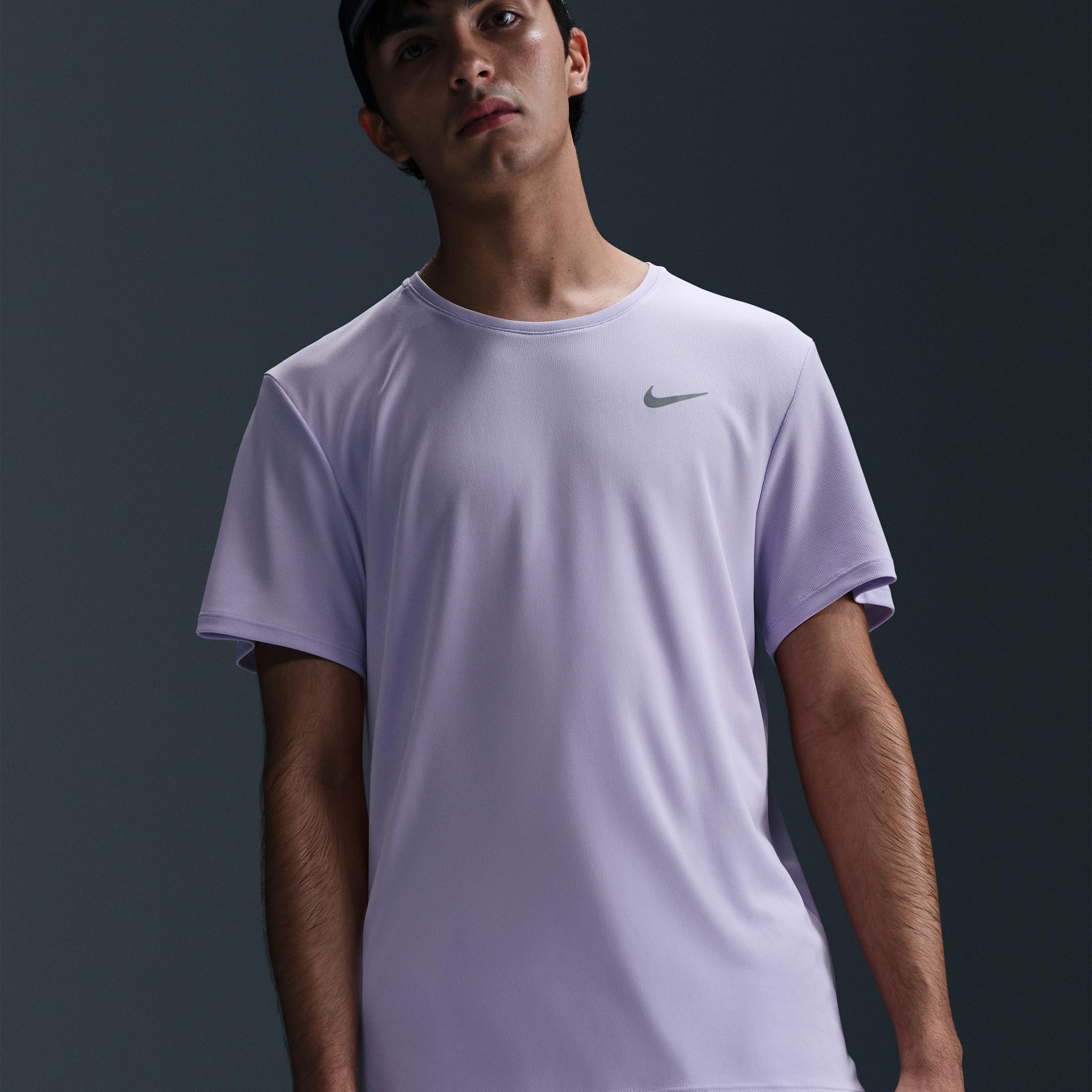Nike Men's Miler Dri-FIT UV Short-Sleeve Running Top Product Image
