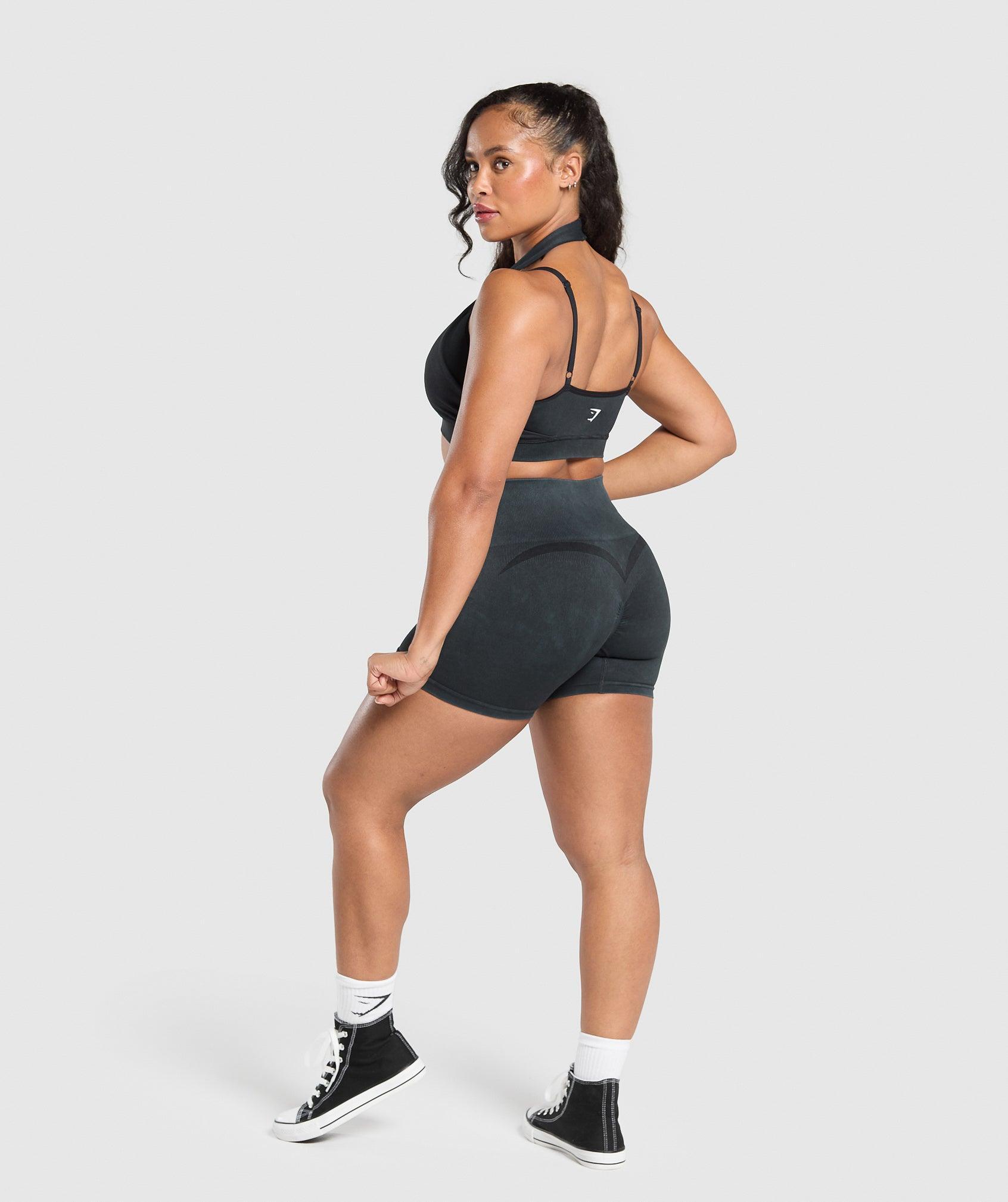 Gymshark Gains Seamless Bralette - Black Female Product Image
