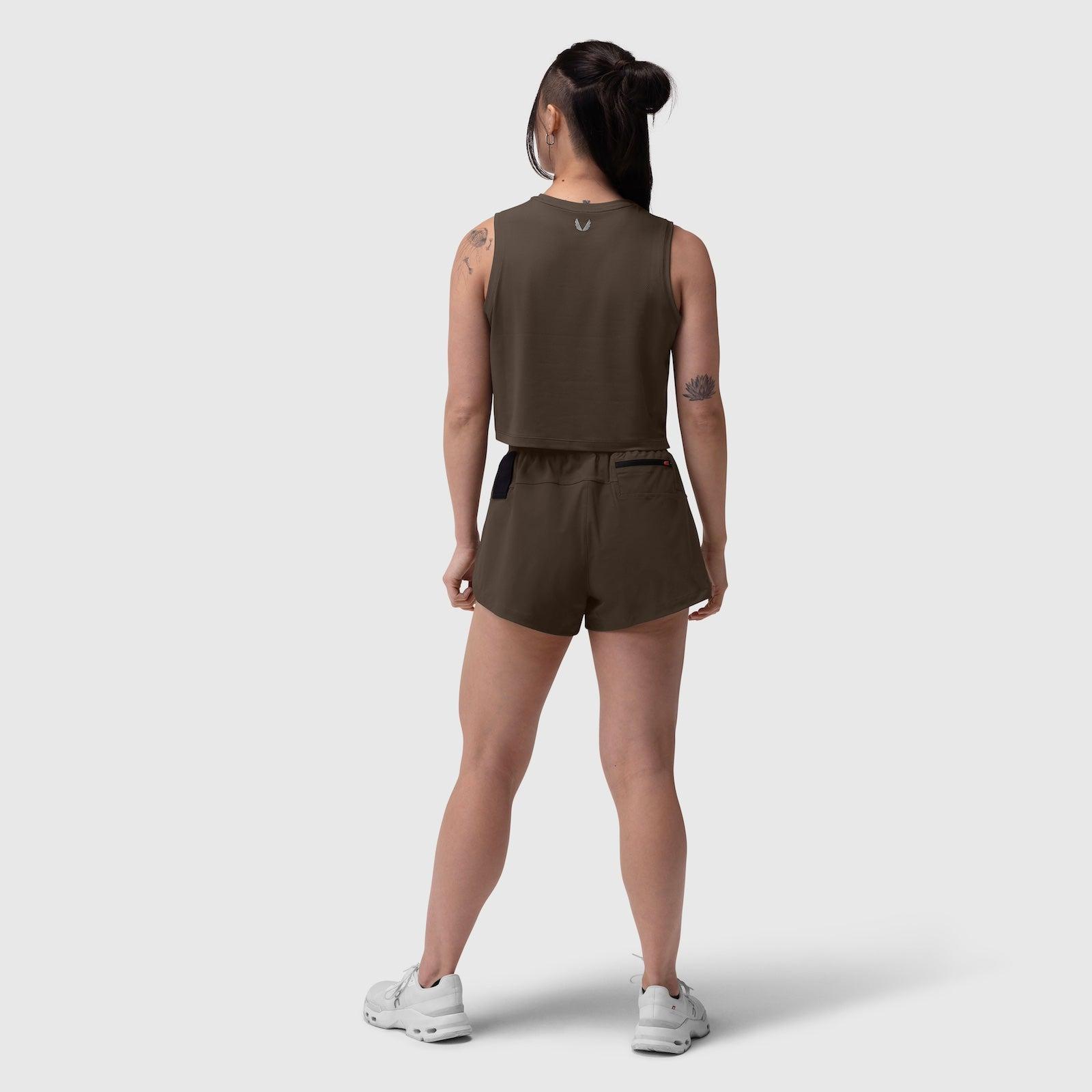 W020. AeroSilver® Tank Top - Dark Earth "RP" Product Image