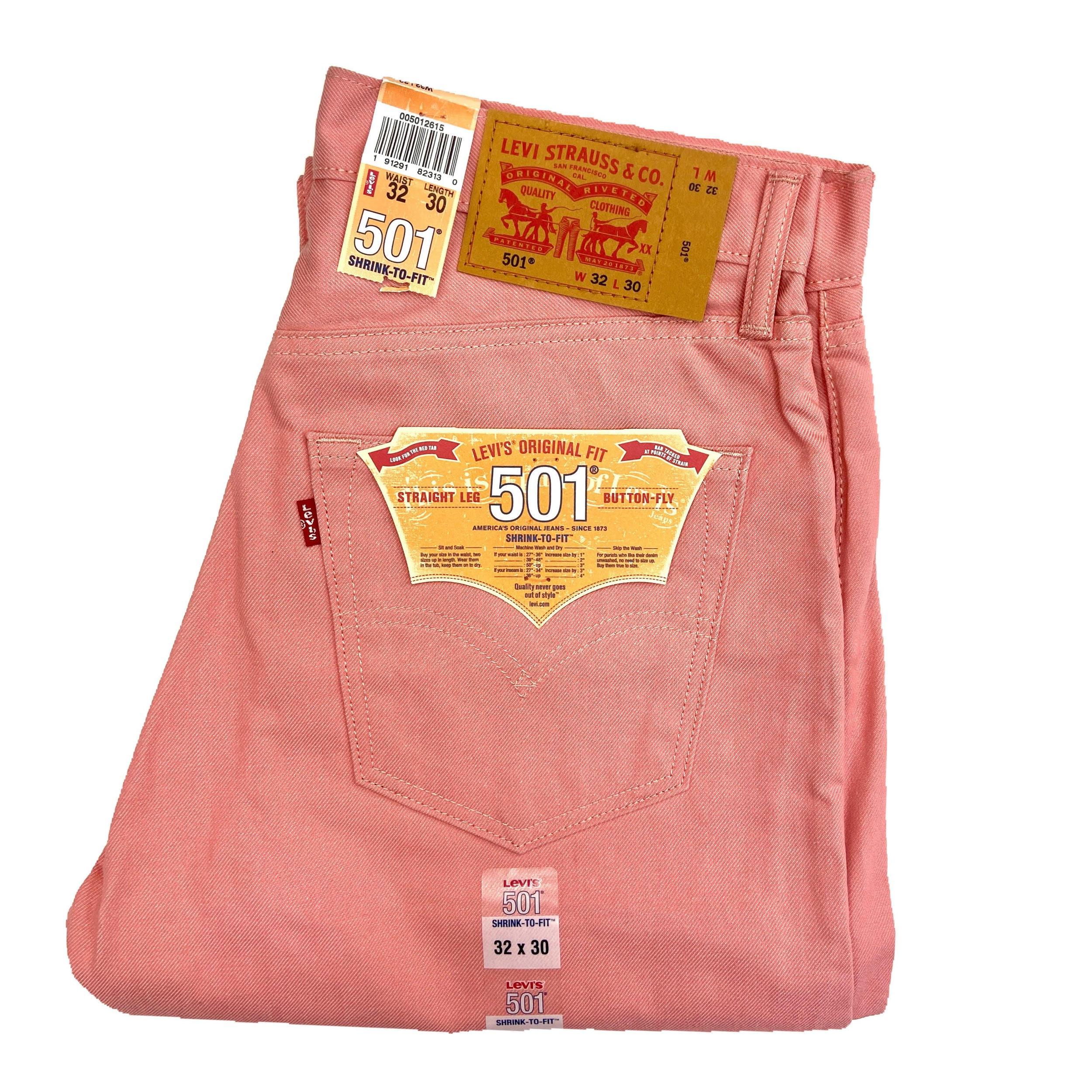 Levi's 501 Shrink-to-Fit - Denim Brown Male Product Image