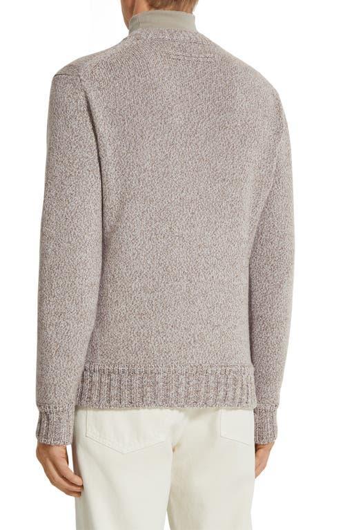 ZEGNA Oasi Pullover Aus Kaschmir In Beige Product Image