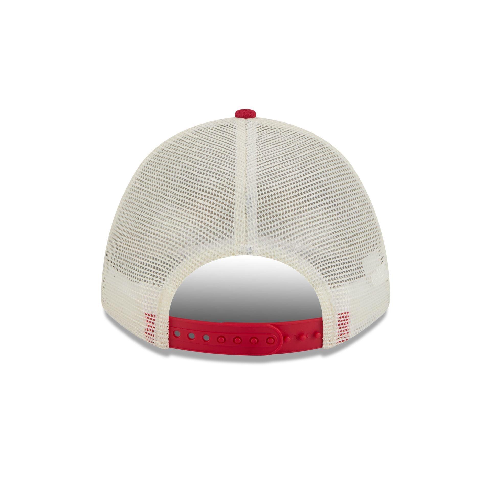 San Francisco 49ers Chrome Arch 9FORTY M-Crown A-Frame Trucker Hat Male Product Image