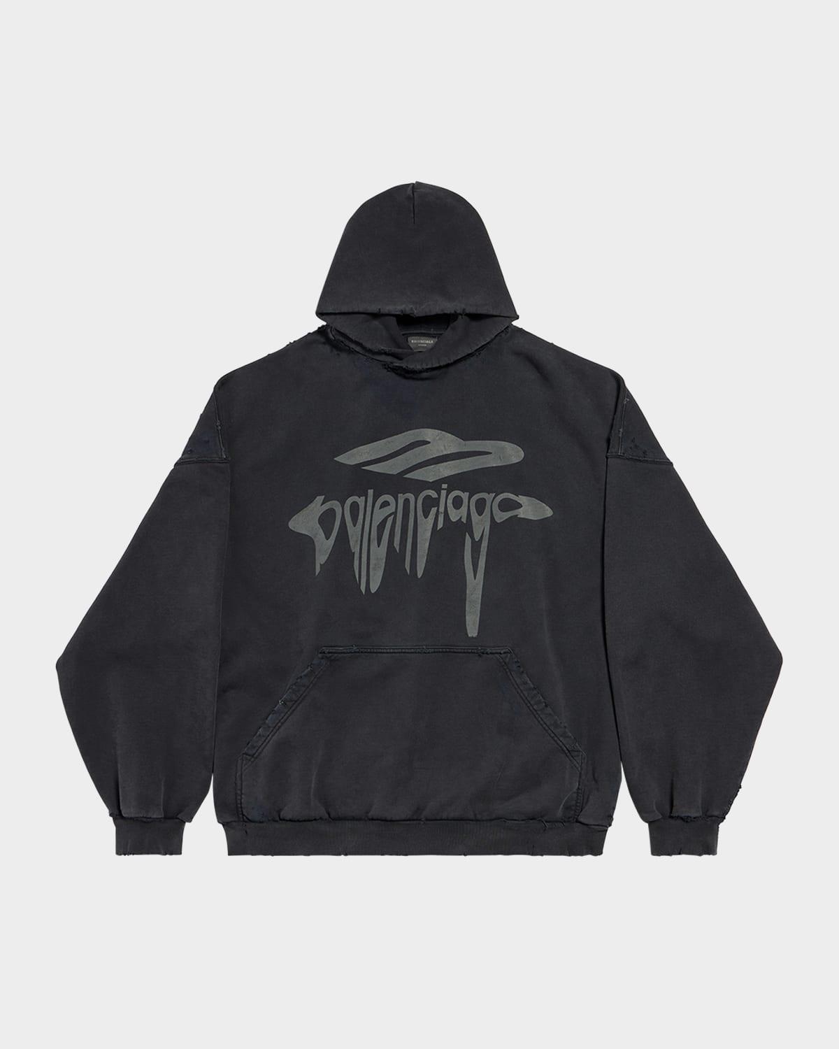 Mens Liquid-Effect Logo Hoodie Product Image