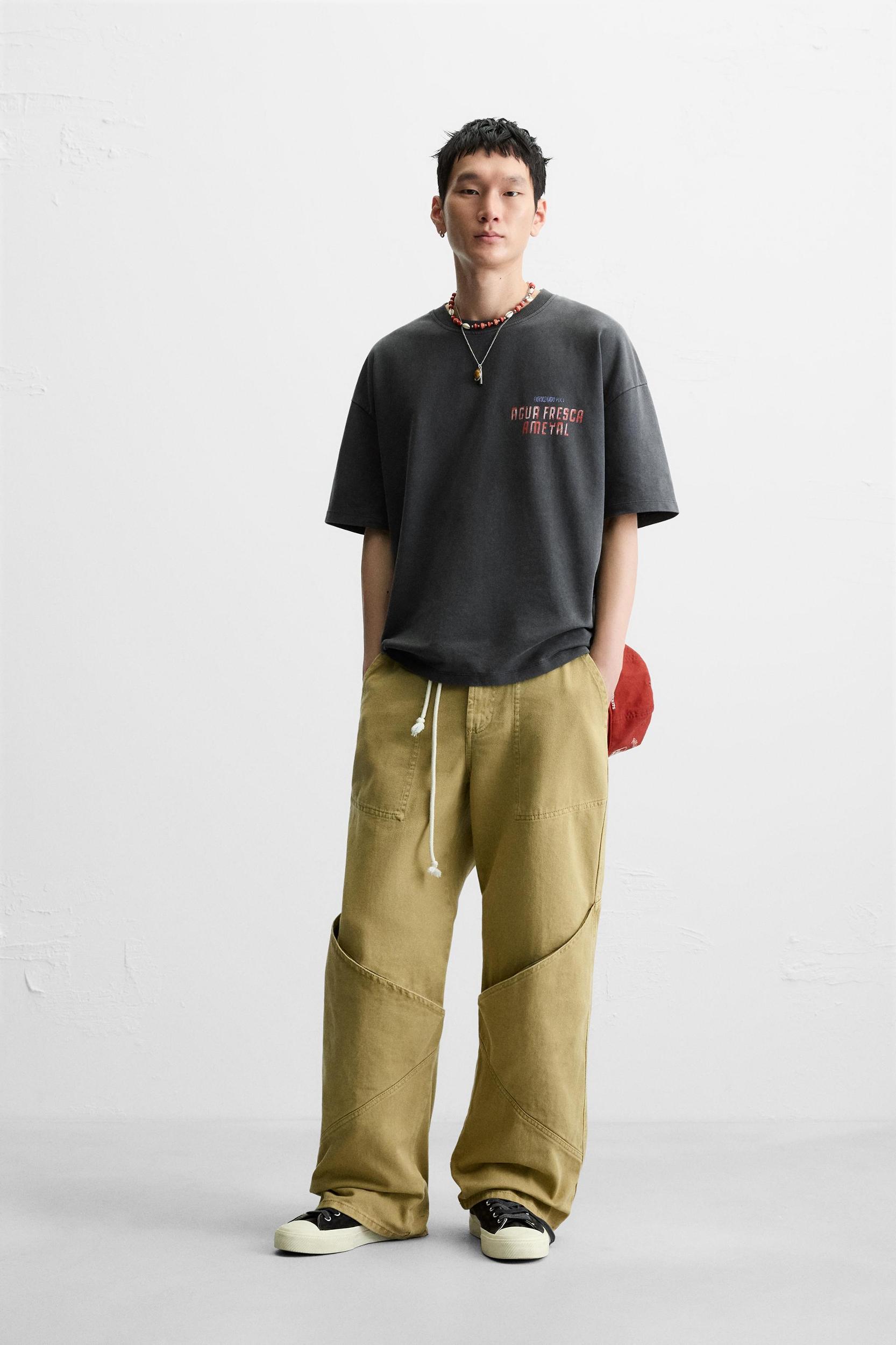WASHED PRINTED SWEATSHIRT Product Image