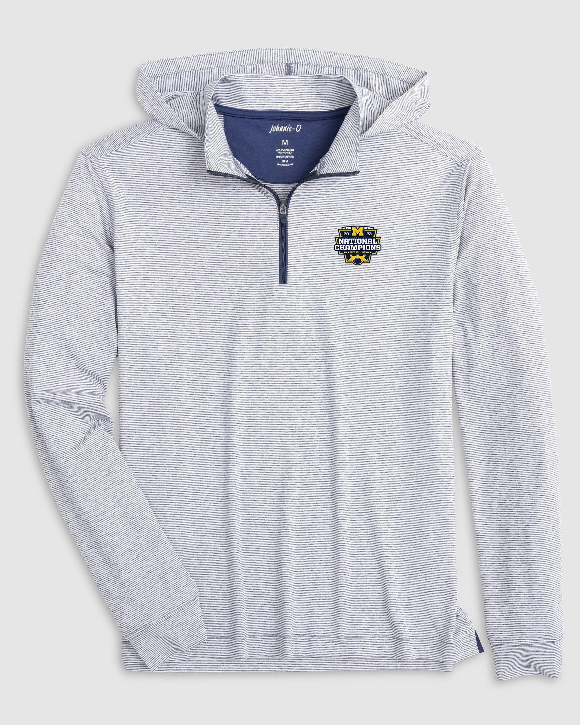 Florida Panthers Hybrid Performance 1/4 Zip Hoodie - 2024 Stanley Cup Champions Logo Product Image