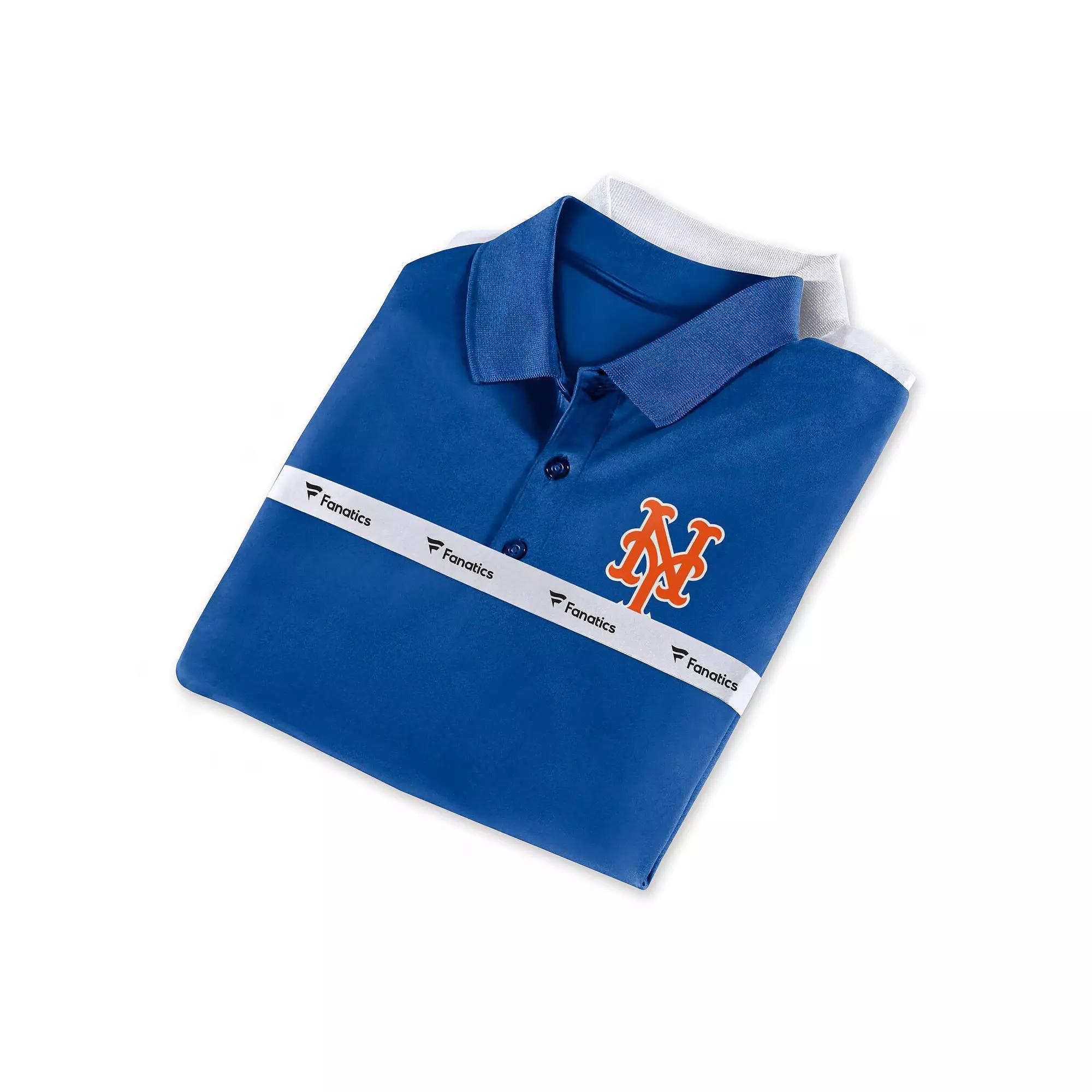 Men's Fanatics Branded Royal/White New York Mets Polo Combo Set, Size: Medium, Blue Product Image