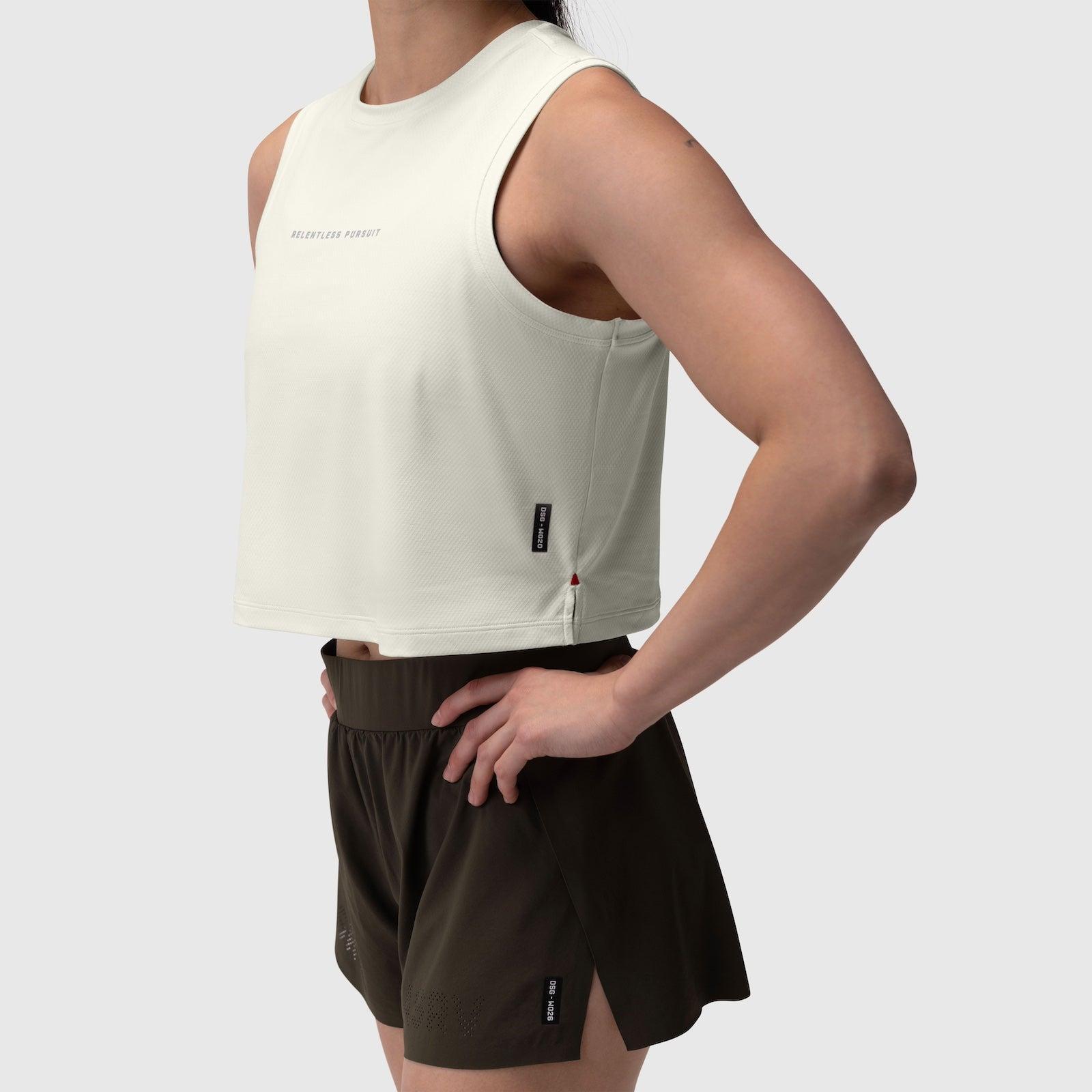 W020. AeroSilver® Tank Top - Ivory Cream "RP" Product Image