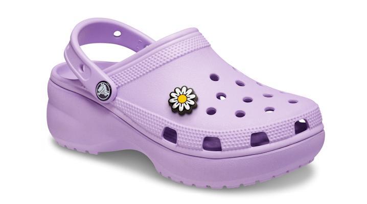 Crocs Classic Women's Platform Clogs, Size: 11, Black Product Image
