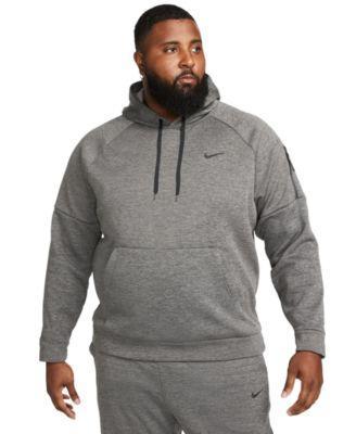 Nike Men's Therma-FIT Pullover Training Hoodie in Black/Black Size 3XL 100% Polyester Product Image